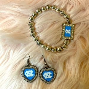 North Carolina Tarheels jewelry.